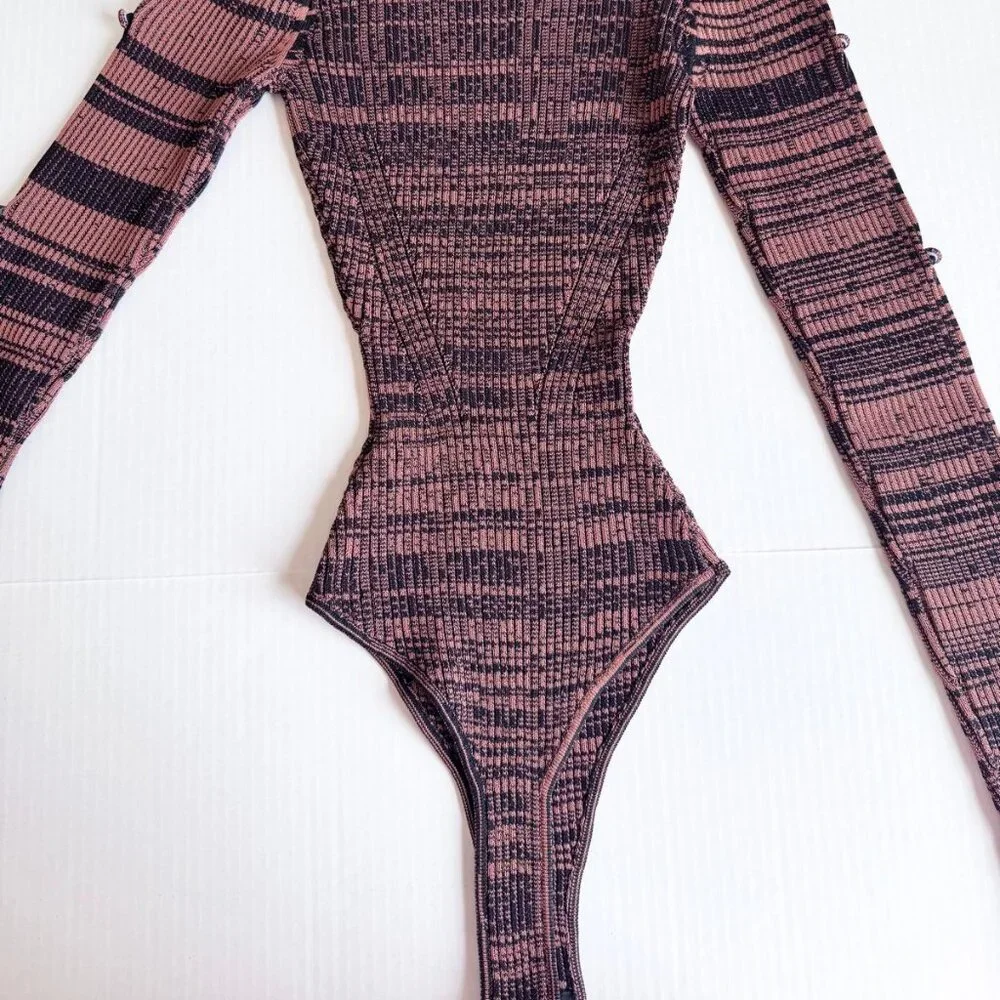 WAYF Bodycon Bodysuit - Picture 7 of 10